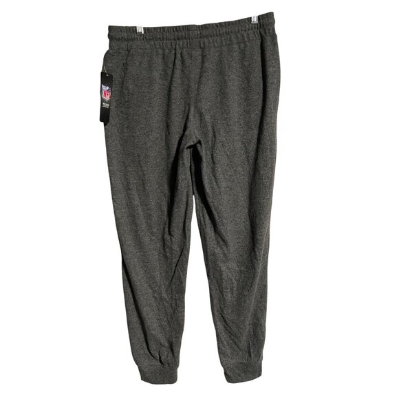 NFL Patriots Logo Jogger Sweatpant Womens L Gray NFL Team Apparel - Picture 2 of 8